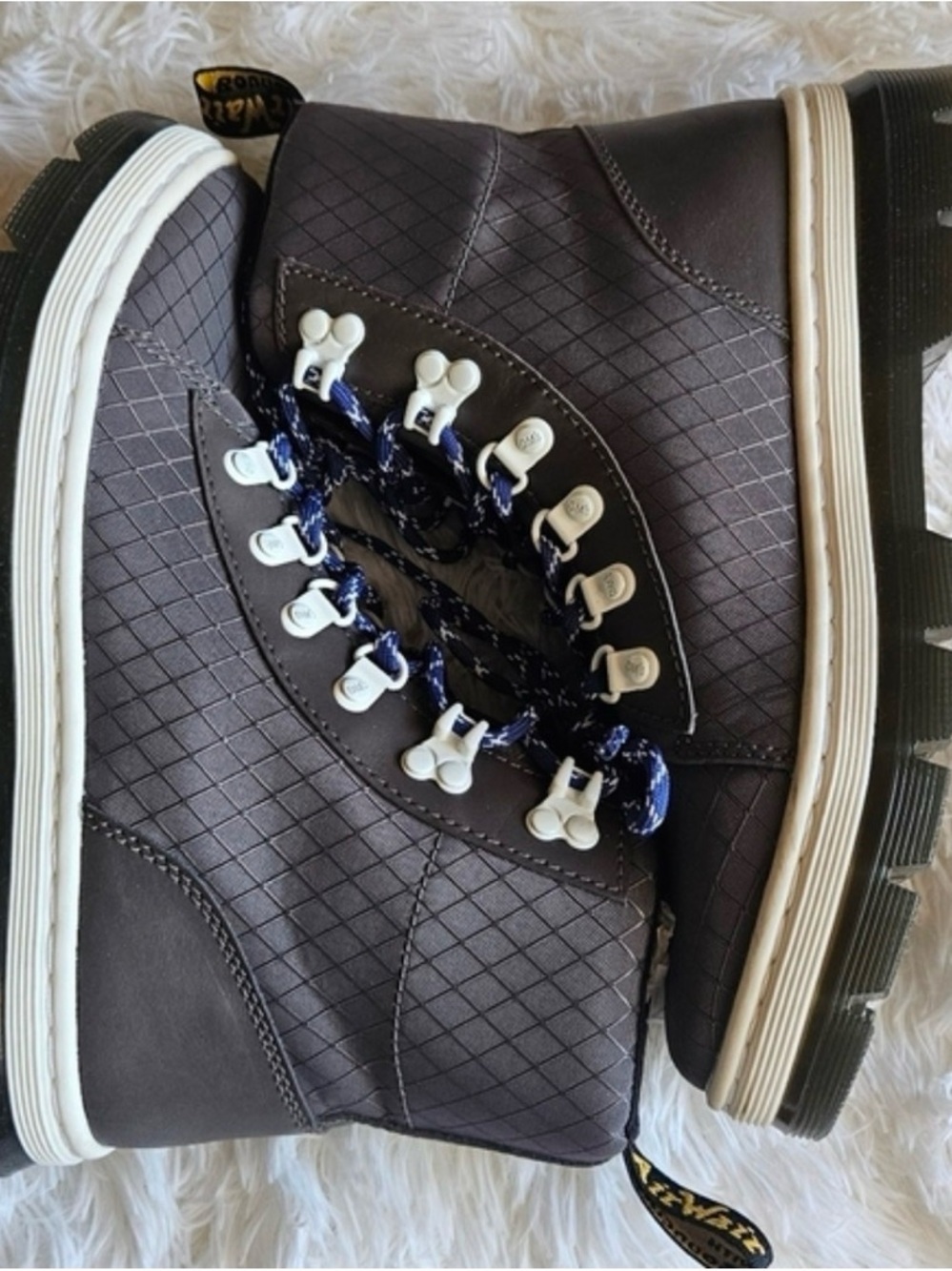 Dr. Martens Black Canvas Interior Shoe Label - Picture 7 of 7